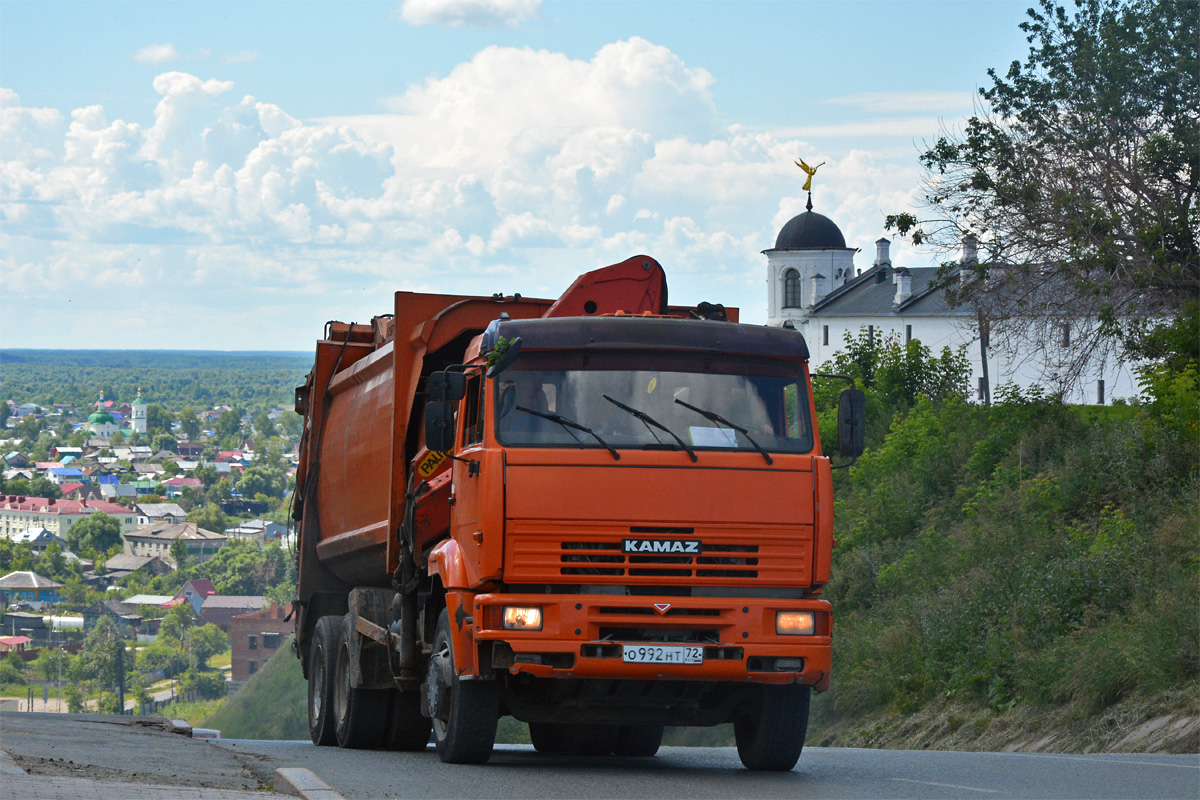 Тюменская область, № О 992 НТ 72 — КамАЗ-6520-60