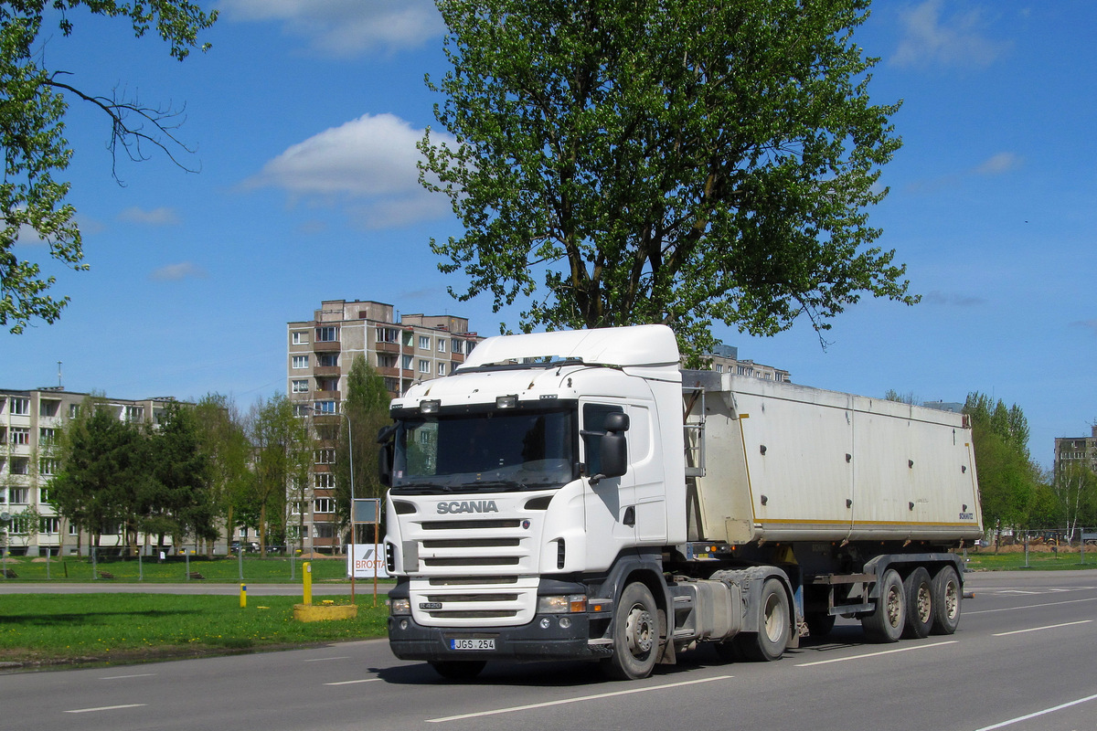 Литва, № JGS 254 — Scania ('2009) R420