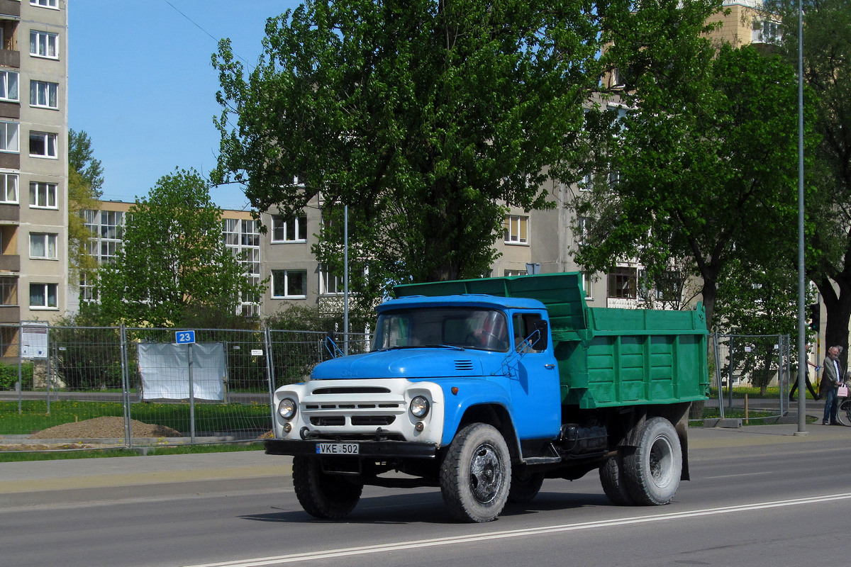 Литва, № VKE 502 — ЗИЛ-495810