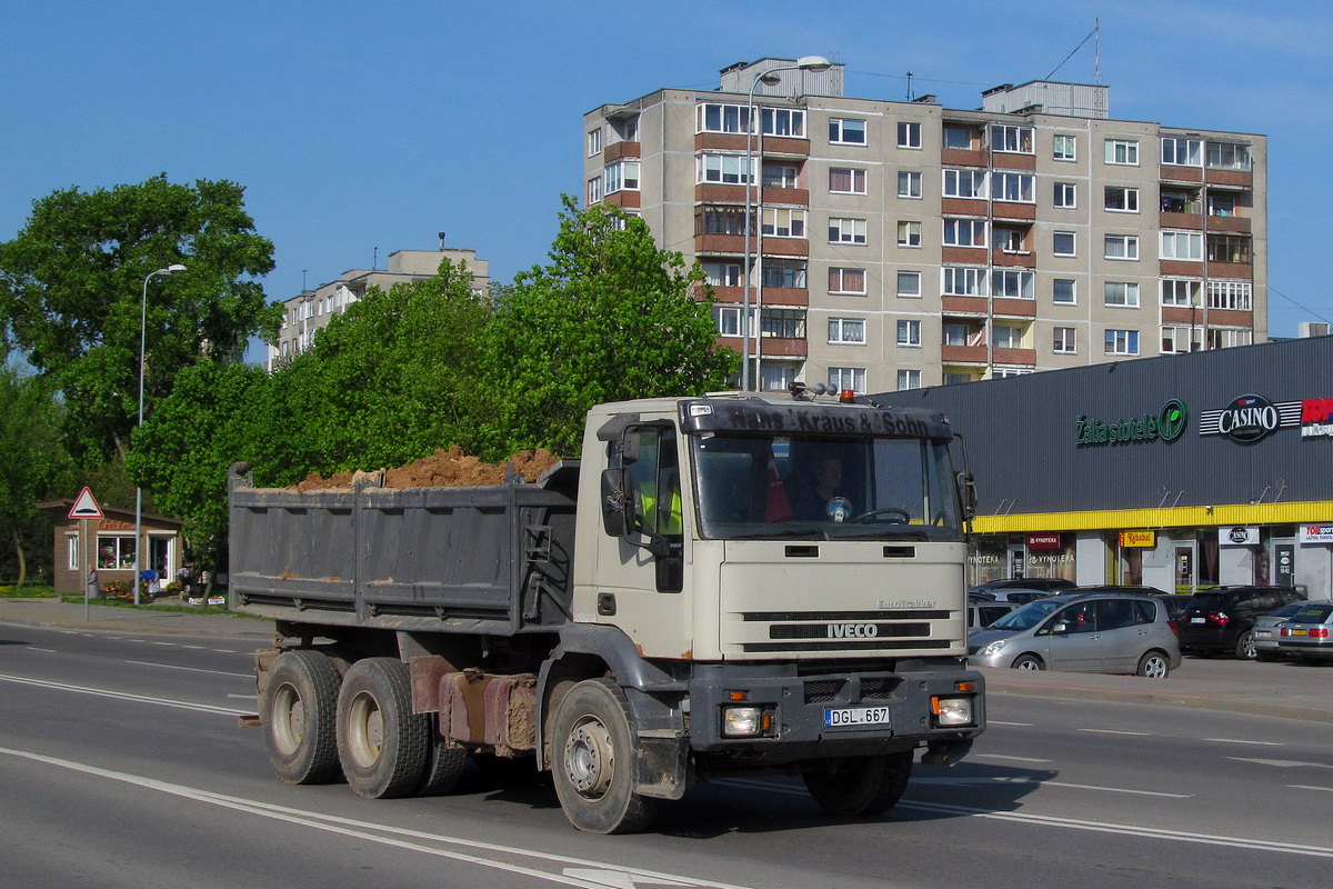 Литва, № DGL 667 — IVECO EuroTrakker