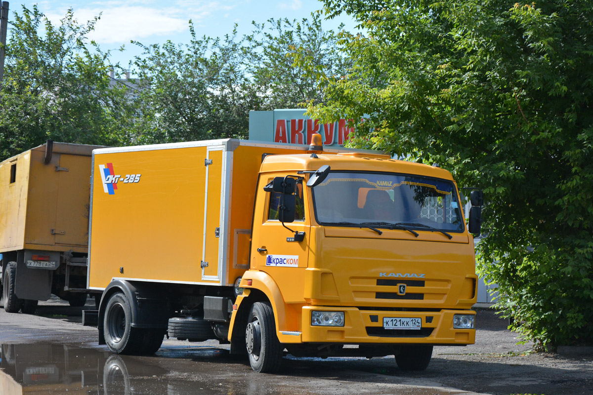 Красноярский край, № К 121 КК 124 — КамАЗ-4308-H3