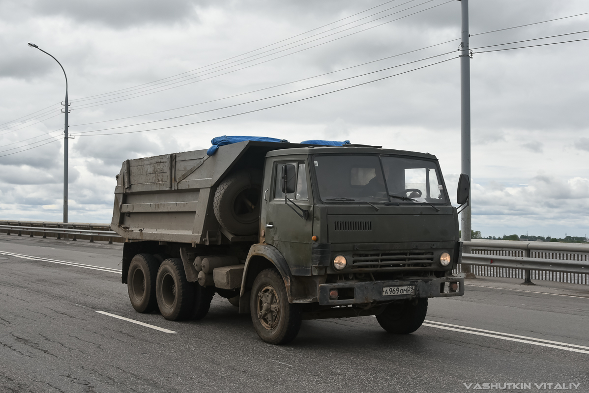 Архангельская область, № А 969 ОМ 29 — КамАЗ-55111 [551110]