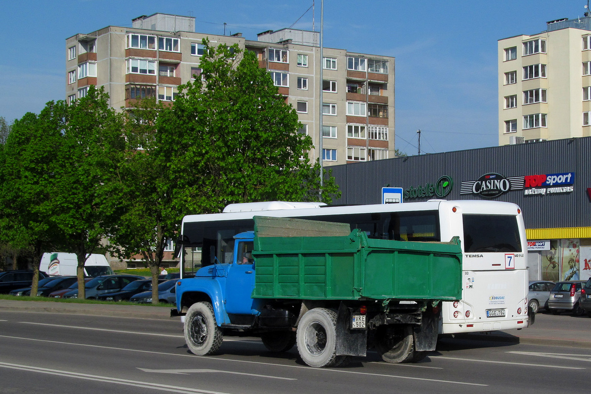 Литва, № VKE 502 — ЗИЛ-495810