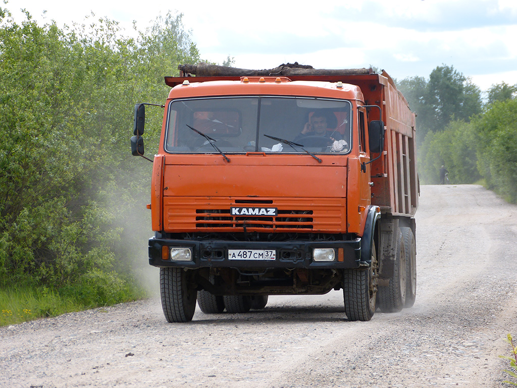 Ивановская область, № А 487 СМ 37 — КамАЗ-65115-13 [65115N]