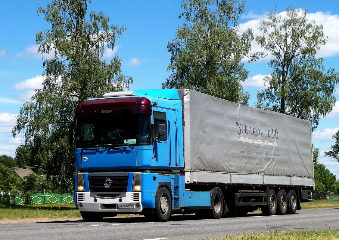 Херсонская область, № ВТ 8648 ВН — Renault Magnum E-Tech ('2001)