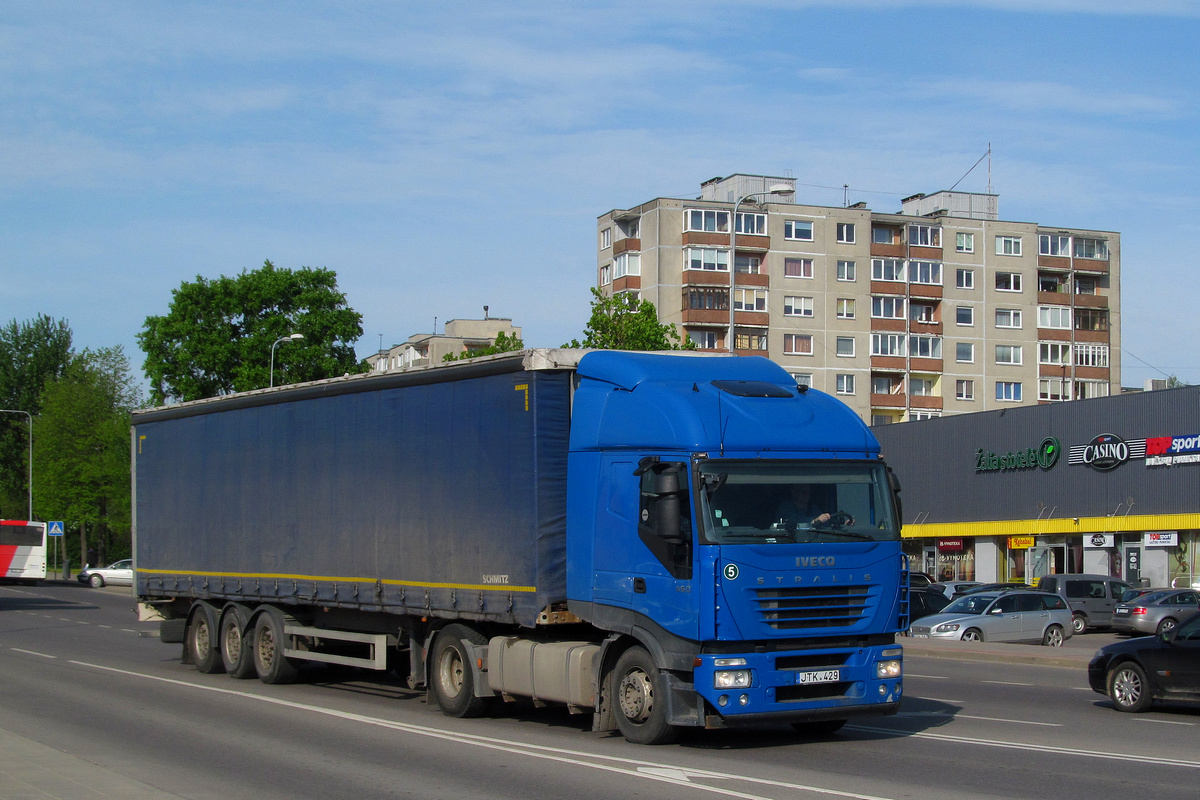 Литва, № JTK 429 — IVECO Stralis ('2002) 450