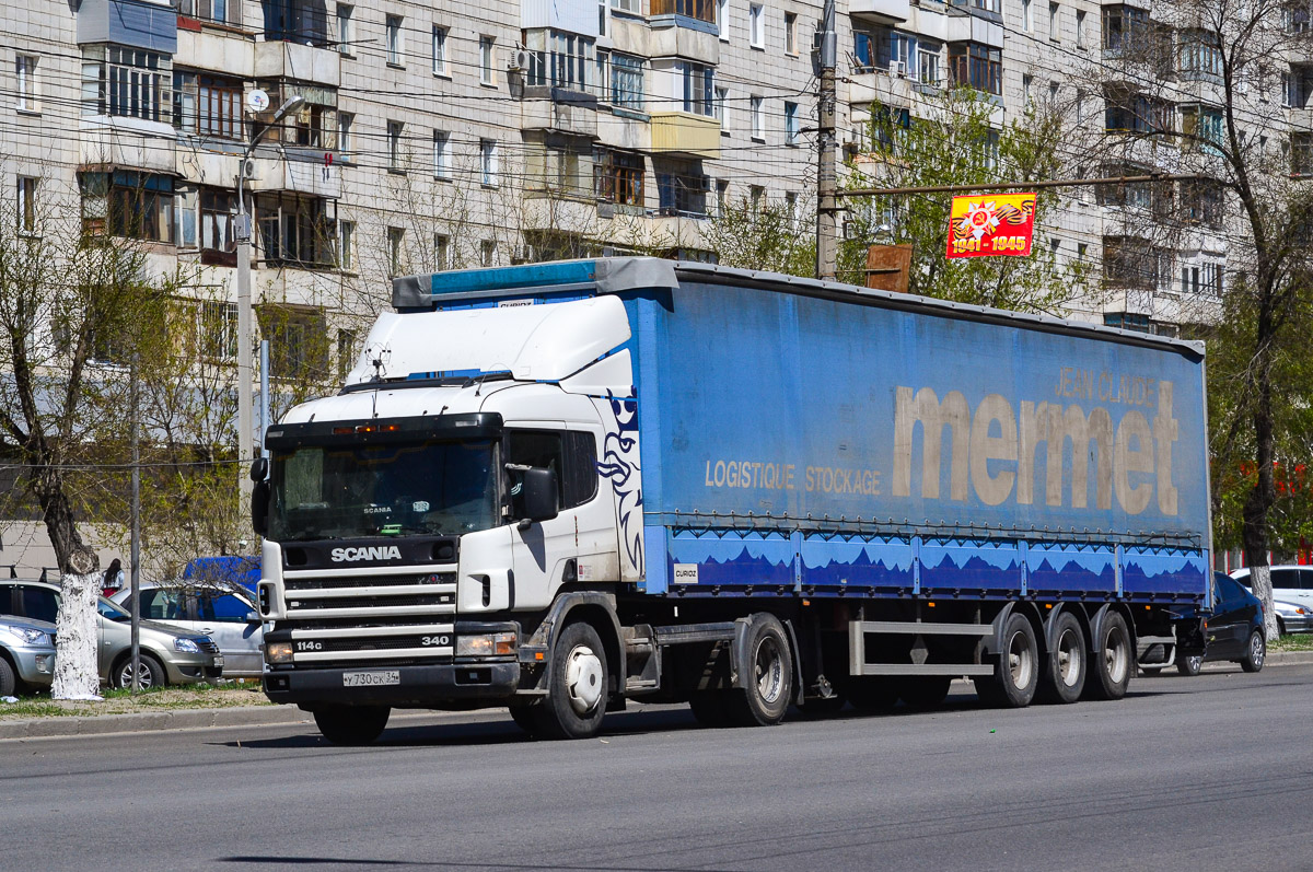 Волгоградская область, № У 730 СК 34 — Scania ('1996) P114G