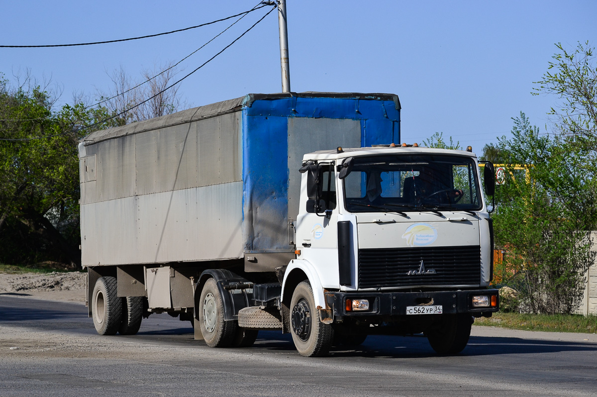 Волгоградская область, № С 562 УР 34 — МАЗ-5433A2