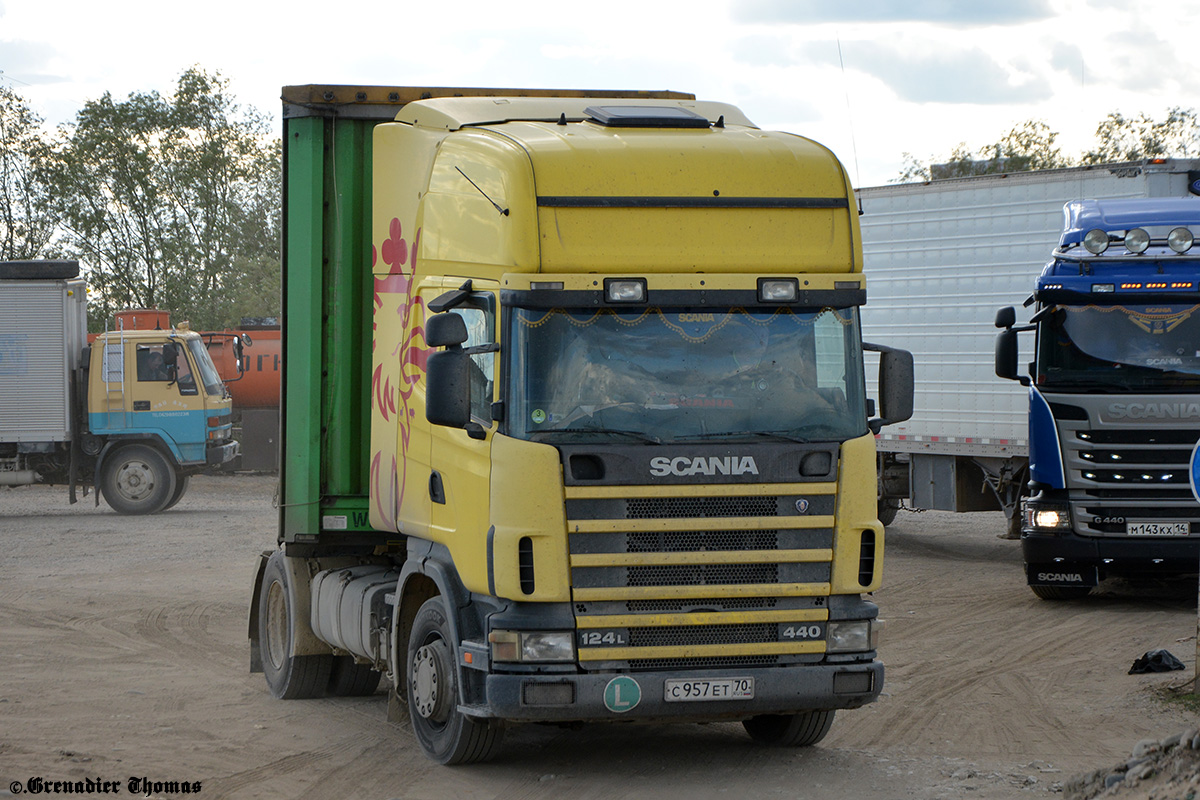 Томская область, № С 957 ЕТ 70 — Scania ('1996) R124L