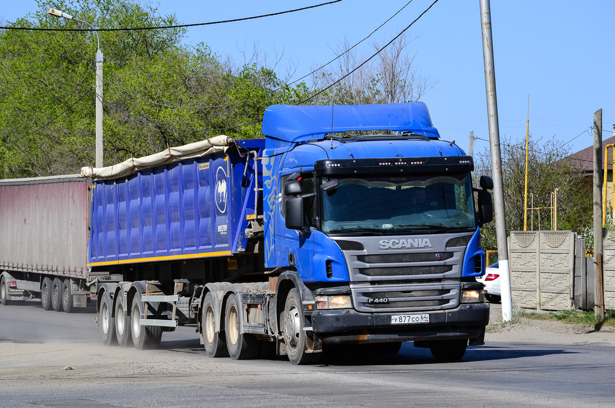 Саратовская область, № У 877 СО 64 — Scania ('2011) P440