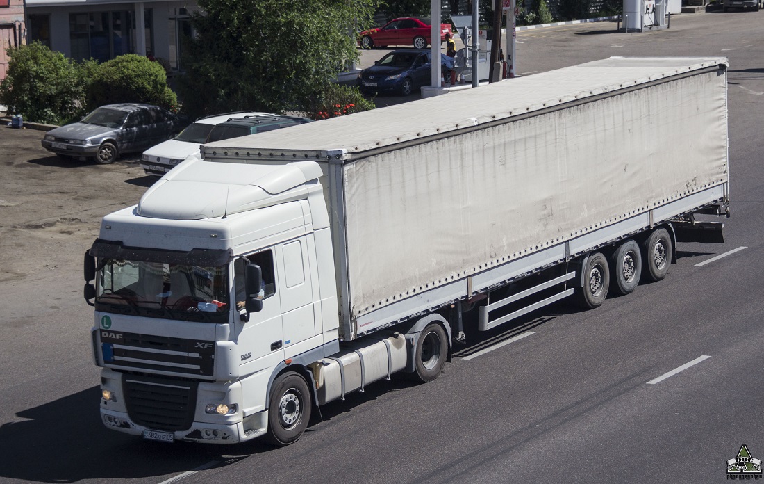 Алматинская область, № 682 KHZ 05 — DAF XF105 FT