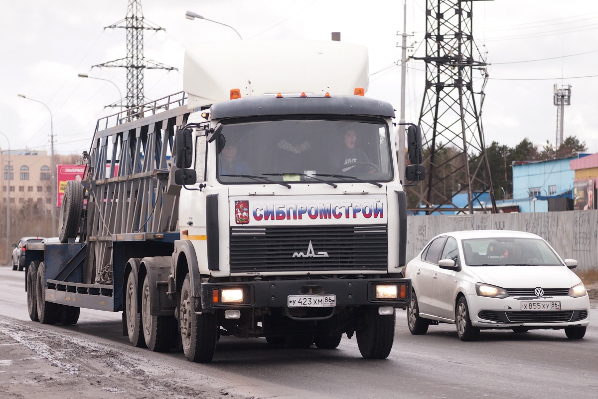 Ханты-Мансийский автоном.округ, № У 423 ХМ 86 — МАЗ-6422A5