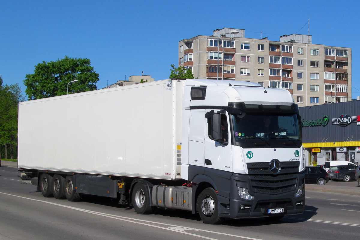 Литва, № JMF 101 — Mercedes-Benz Actros ('2011) 1845