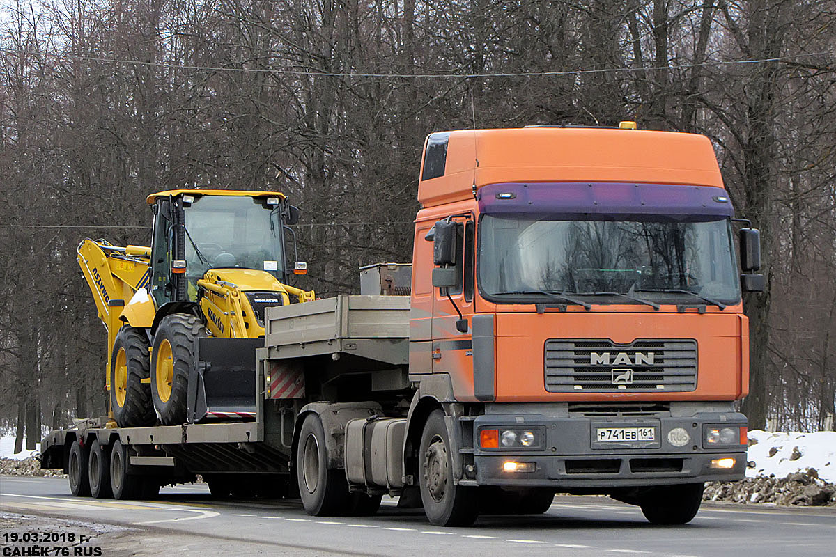 Ростовская область, № Р 741 ЕВ 161 — MAN F2000 19.414