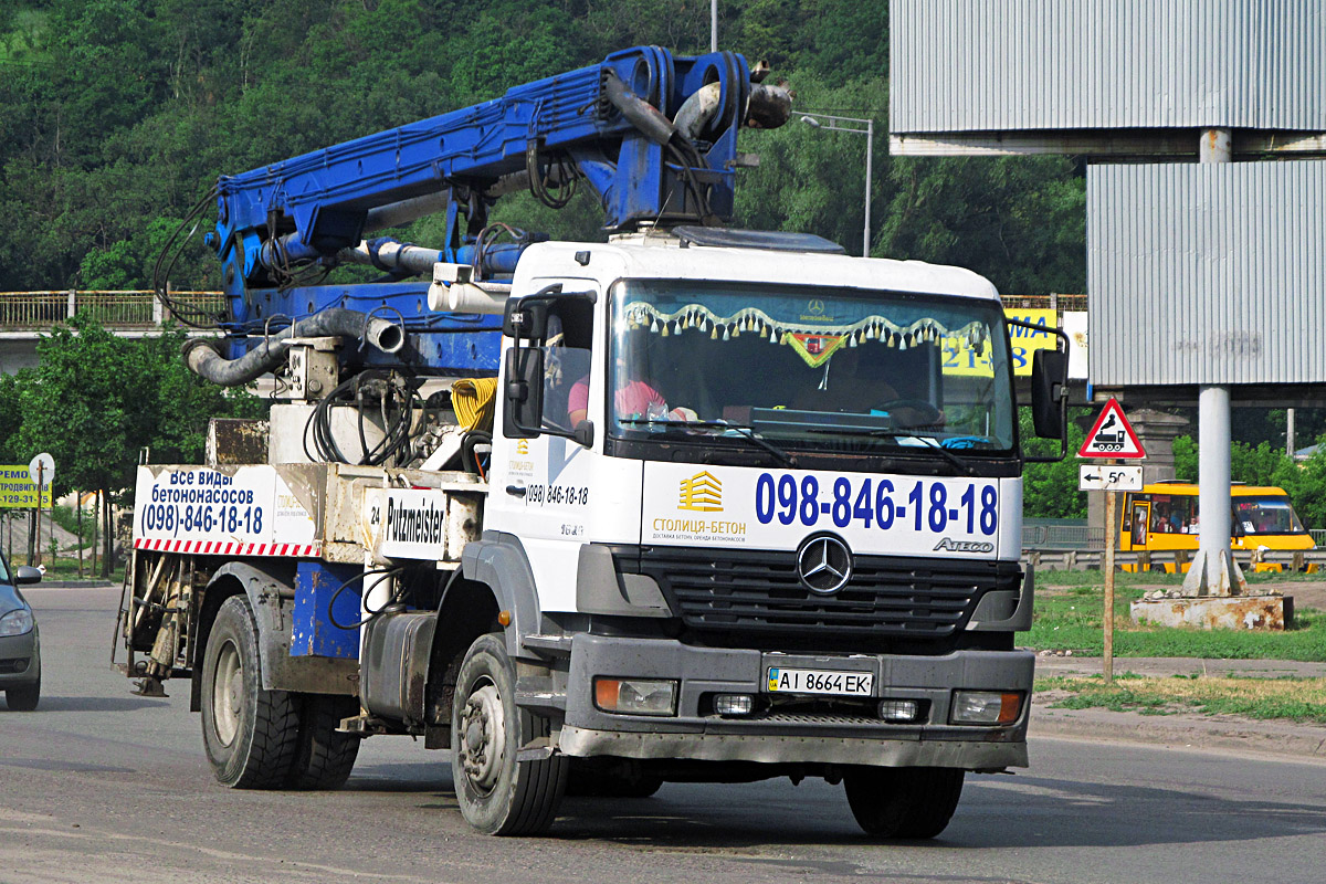 Киевская область, № АІ 8664 ЕК — Mercedes-Benz Atego 1623