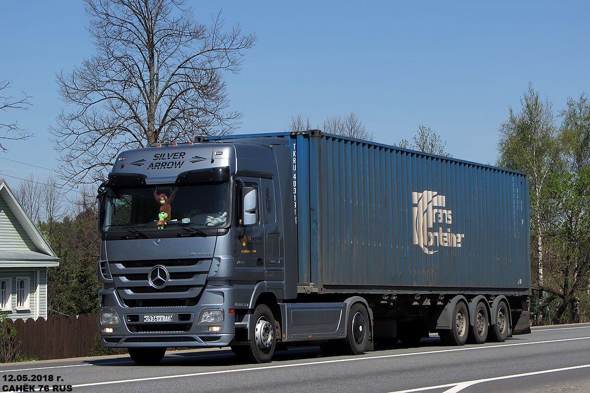 Москва, № О 936 УХ 777 — Mercedes-Benz Actros ('2009) 1844