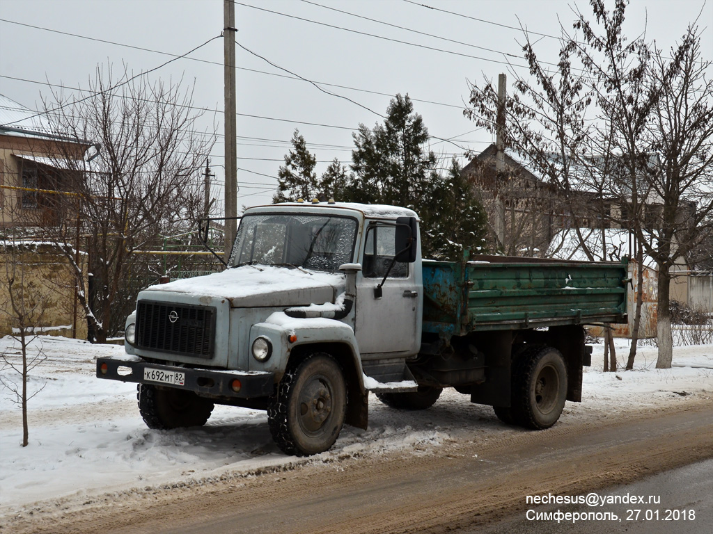 Крым, № К 692 МТ 82 — ГАЗ-4301