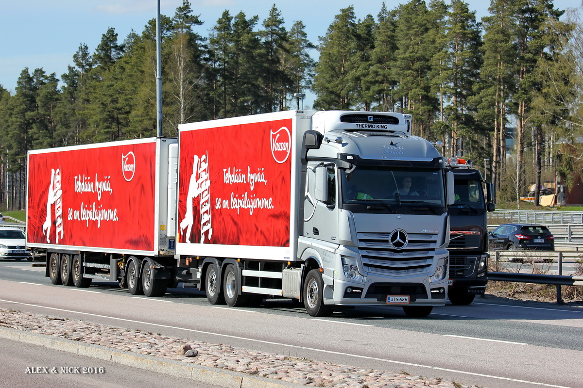 Финляндия, № JIS-686 — Mercedes-Benz Actros ('2011) 2551