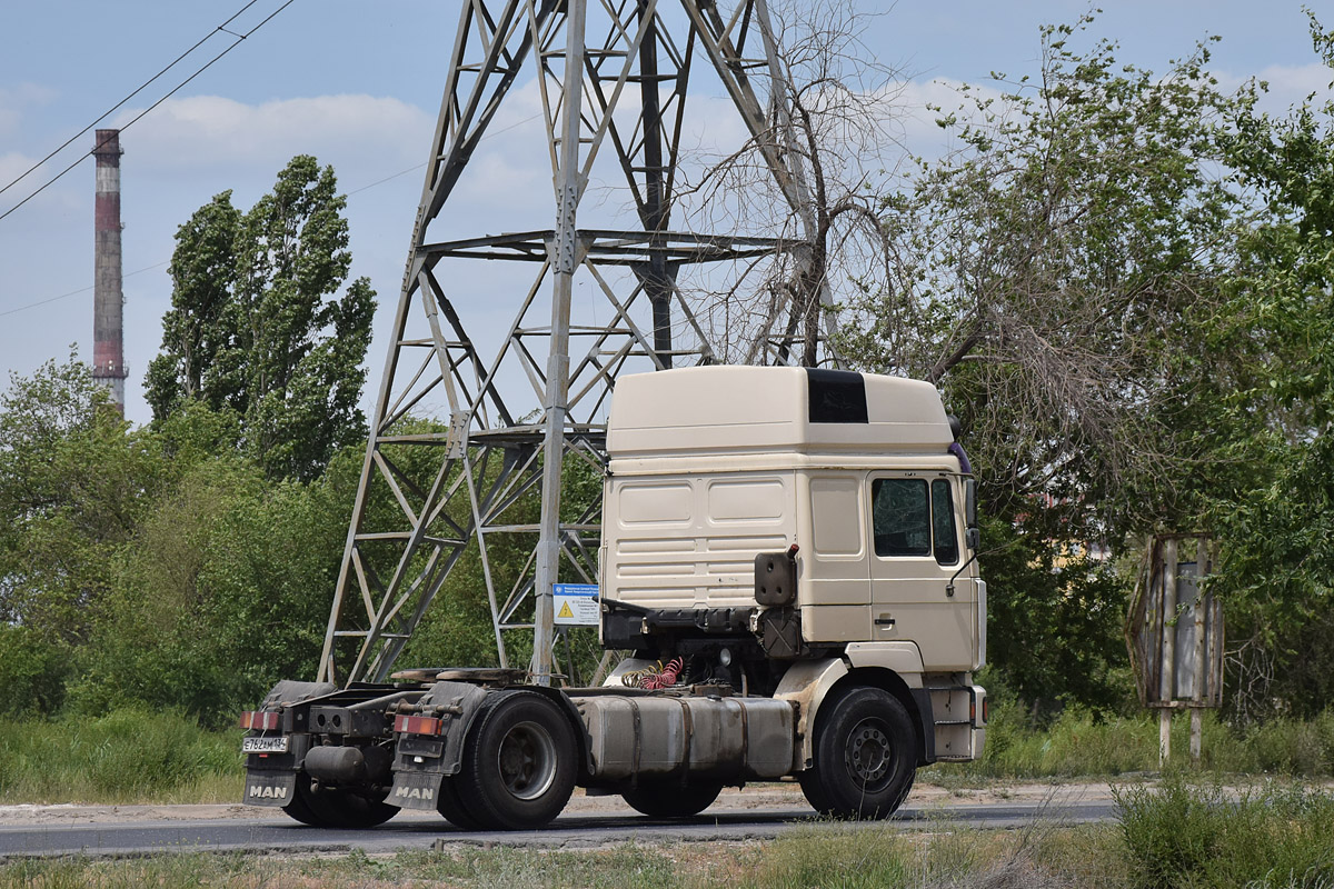 Волгоградская область, № Е 762 АМ 134 — MAN F2000 19.403