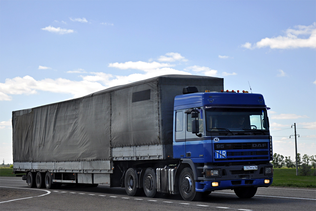 Восточно-Казахстанская область, № 507 MTA 16 — DAF 95 FTG