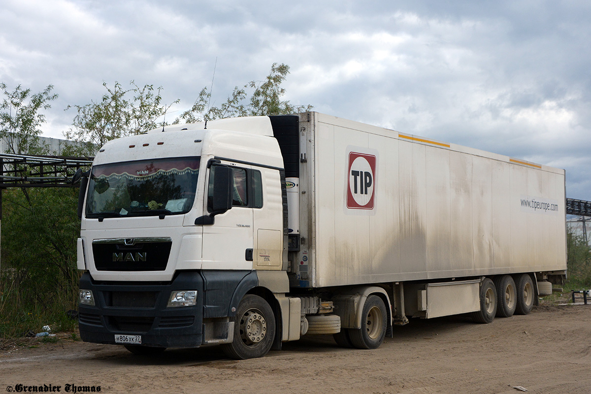 Хабаровский край, № Н 806 ХК 27 — MAN TGX ('2007) 18.400