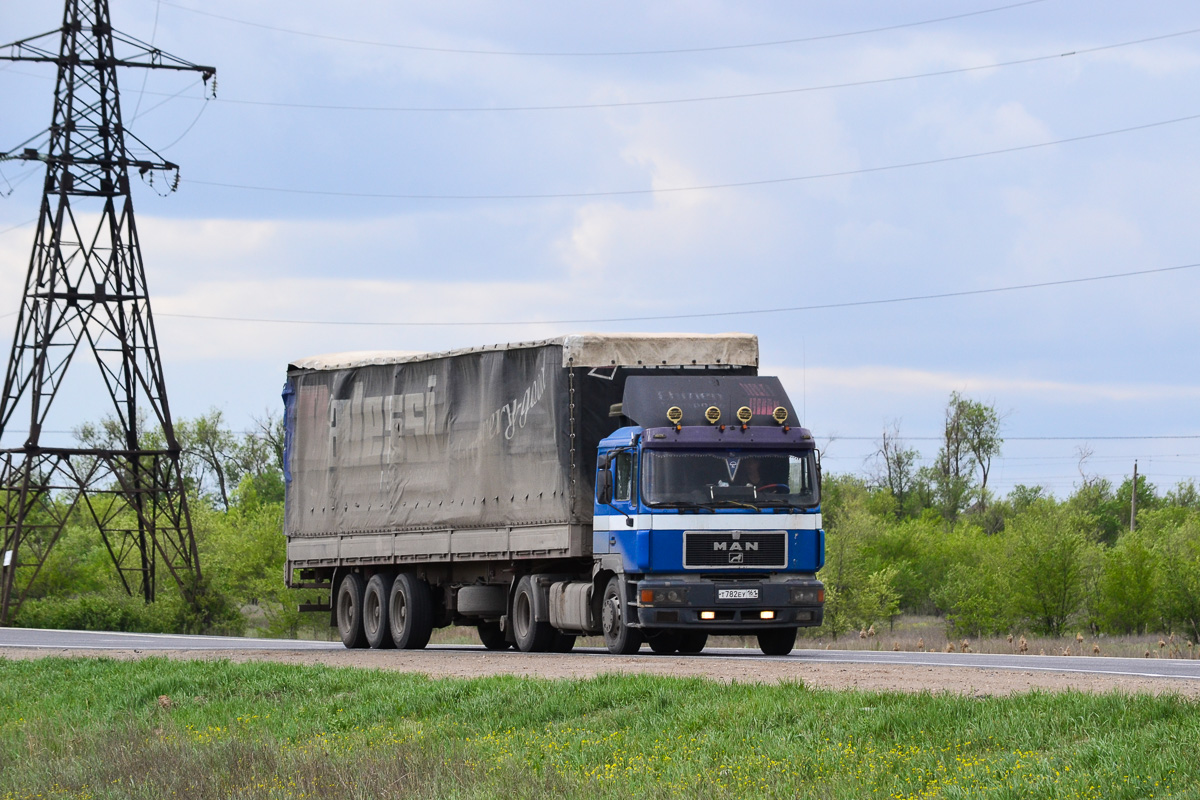 Ростовская область, № Т 782 ЕУ 161 — MAN F2000 19.403