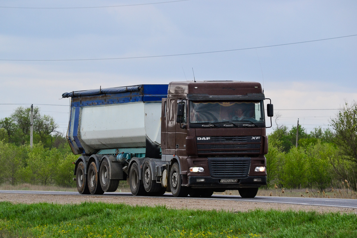 Ростовская область, № Р 090 НМ 161 — DAF XF95 FTG