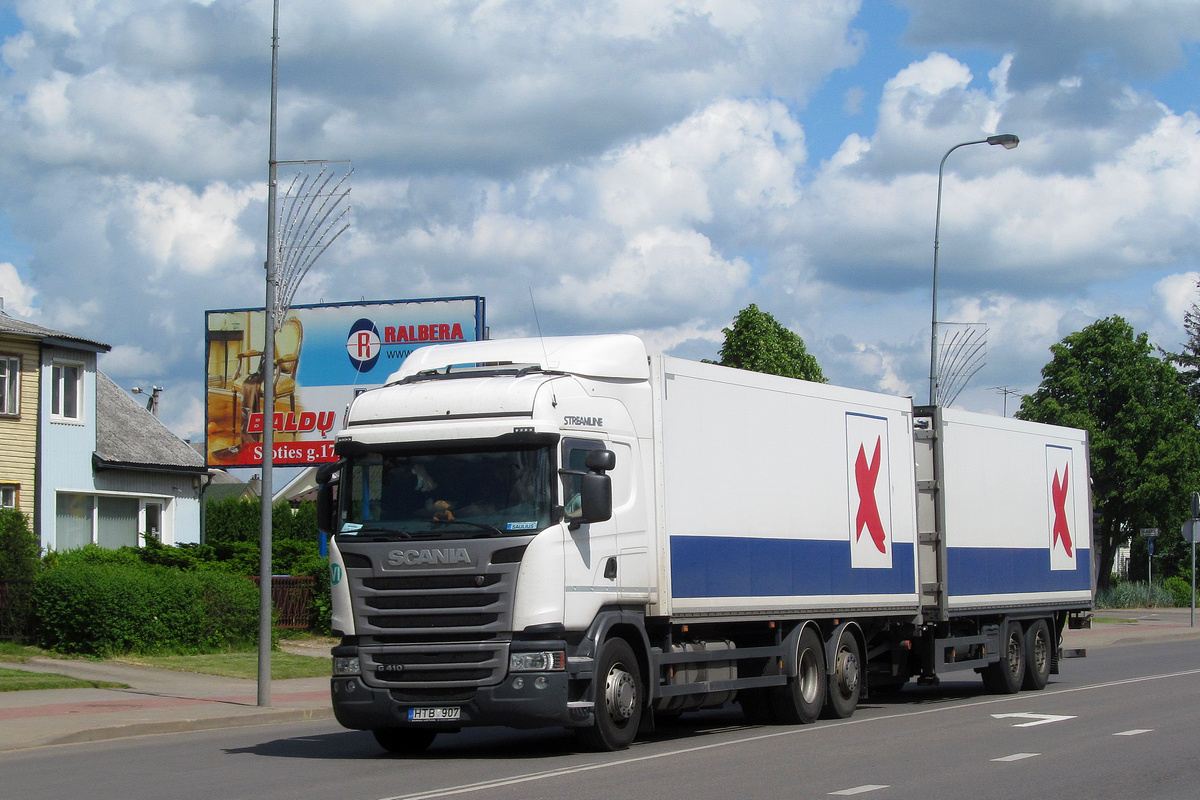 Литва, № HTB 907 — Scania ('2013) G410