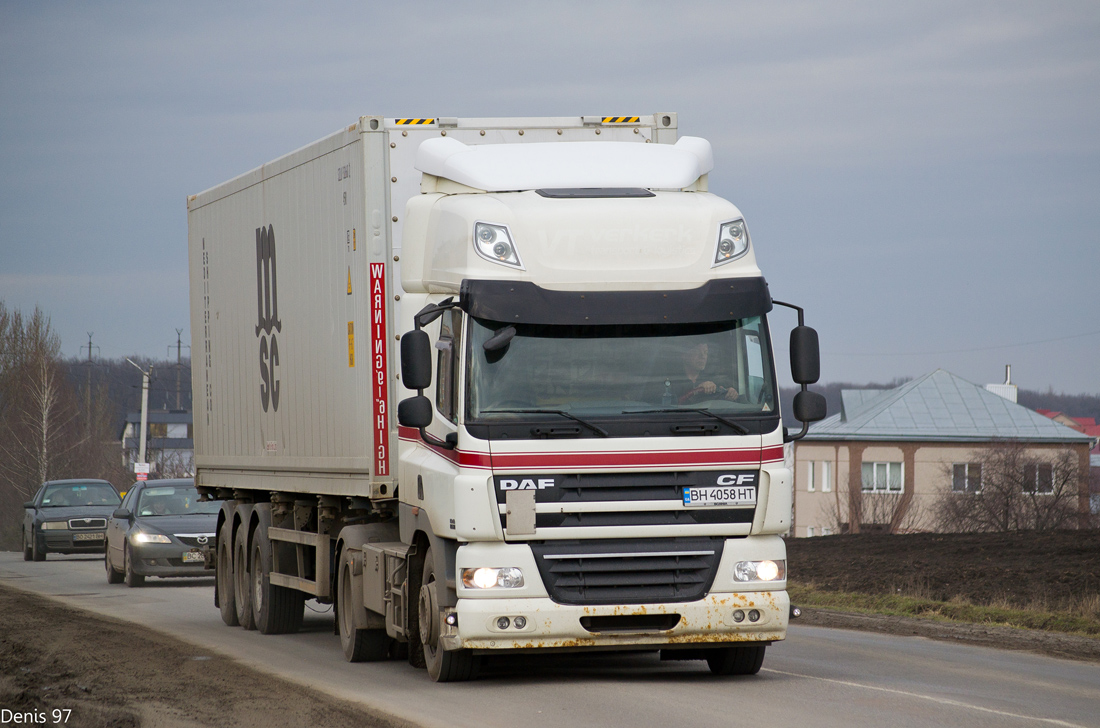 Одесская область, № ВН 4058 НТ — DAF CF85 FT