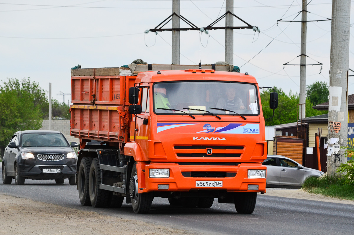 Волгоградская область, № В 569 УХ 134 — КамАЗ-65115-42