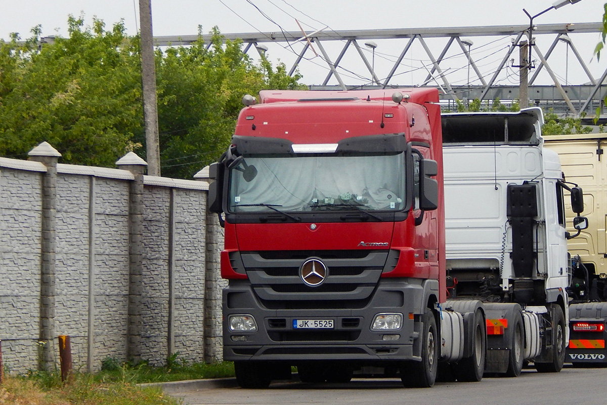 Латвия, № JK-5525 — Mercedes-Benz Actros ('2009) 1832