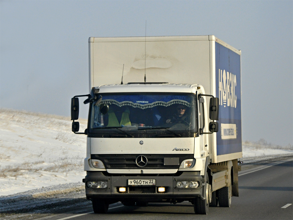 Алтайский край, № У 960 ТН 22 — Mercedes-Benz Atego 1222