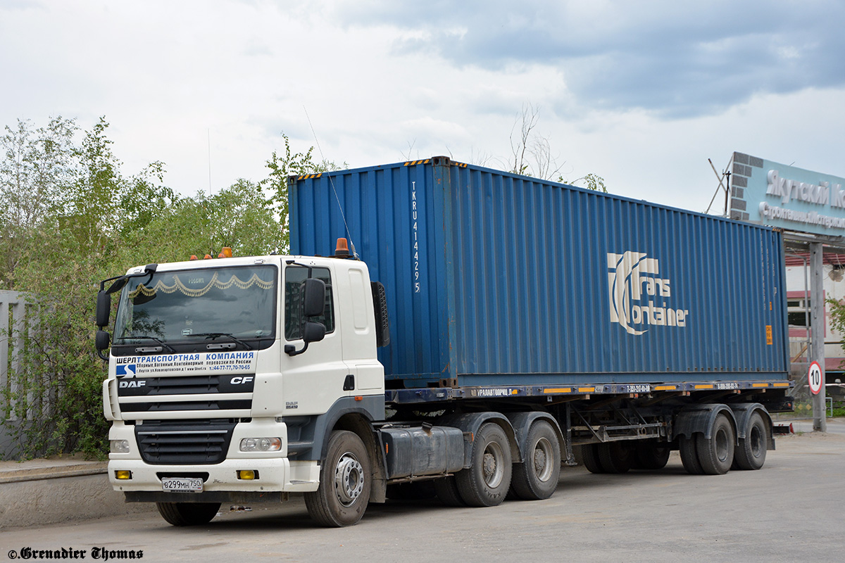 Саха (Якутия), № В 299 МН 750 — DAF CF85 FTT