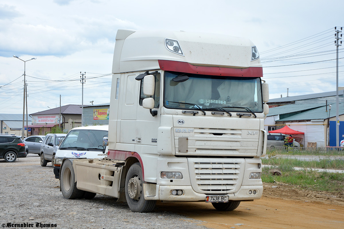 Киргизия, № 7438 BC — DAF XF105 FT