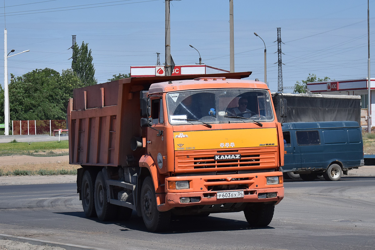 Волгоградская область, № Р 603 ЕХ 34 — КамАЗ-6520-06 [65200F]