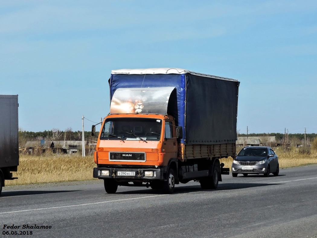 Ульяновская область, № Е 390 ХС 73 — MAN Volkswagen G90