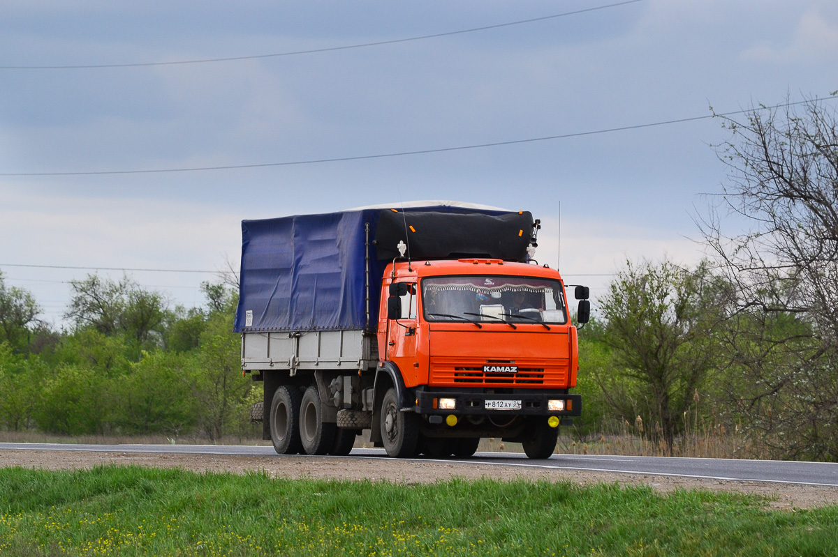 Волгоградская область, № Р 812 АУ 34 — КамАЗ-5320