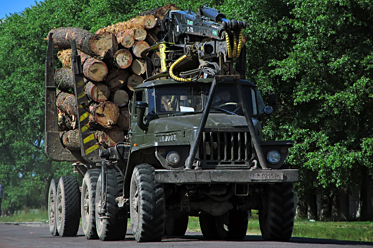 Сумская область, № ВМ 0215 ВІ — Урал-4320 (общая модель)