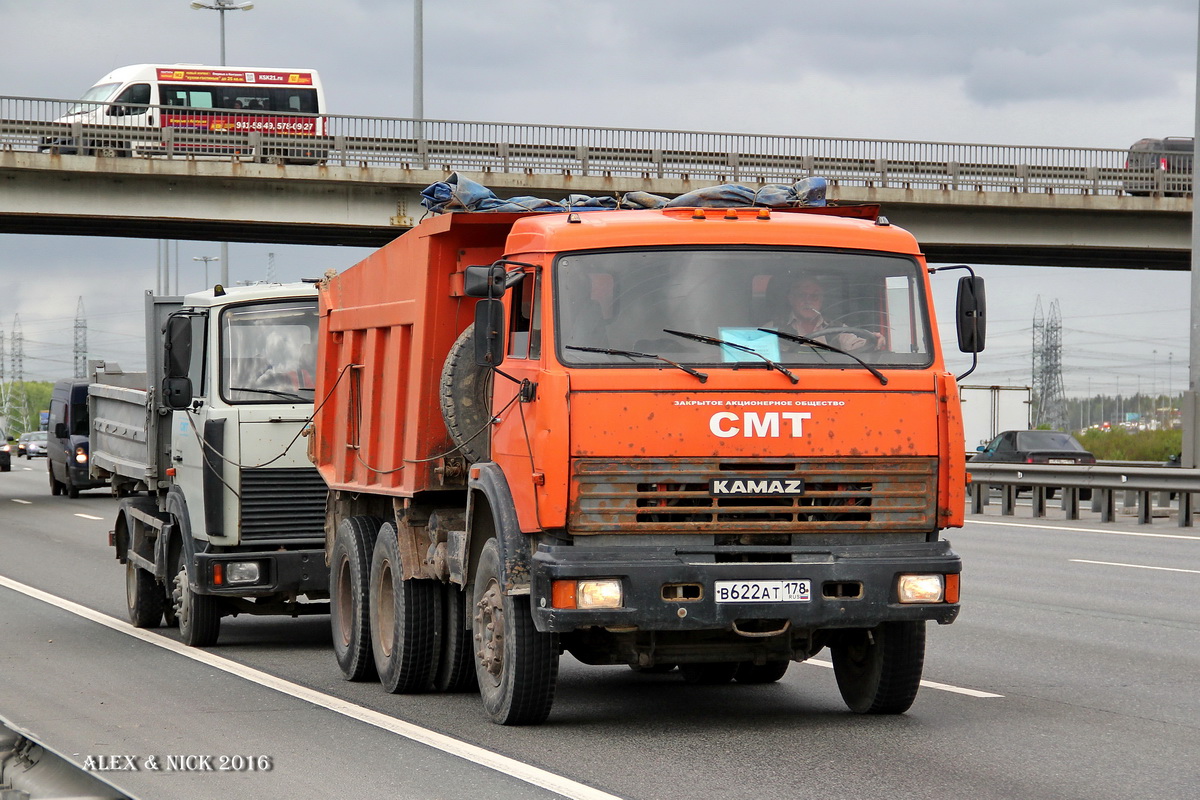 Санкт-Петербург, № В 622 АТ 178 — КамАЗ-65115 (общая модель)