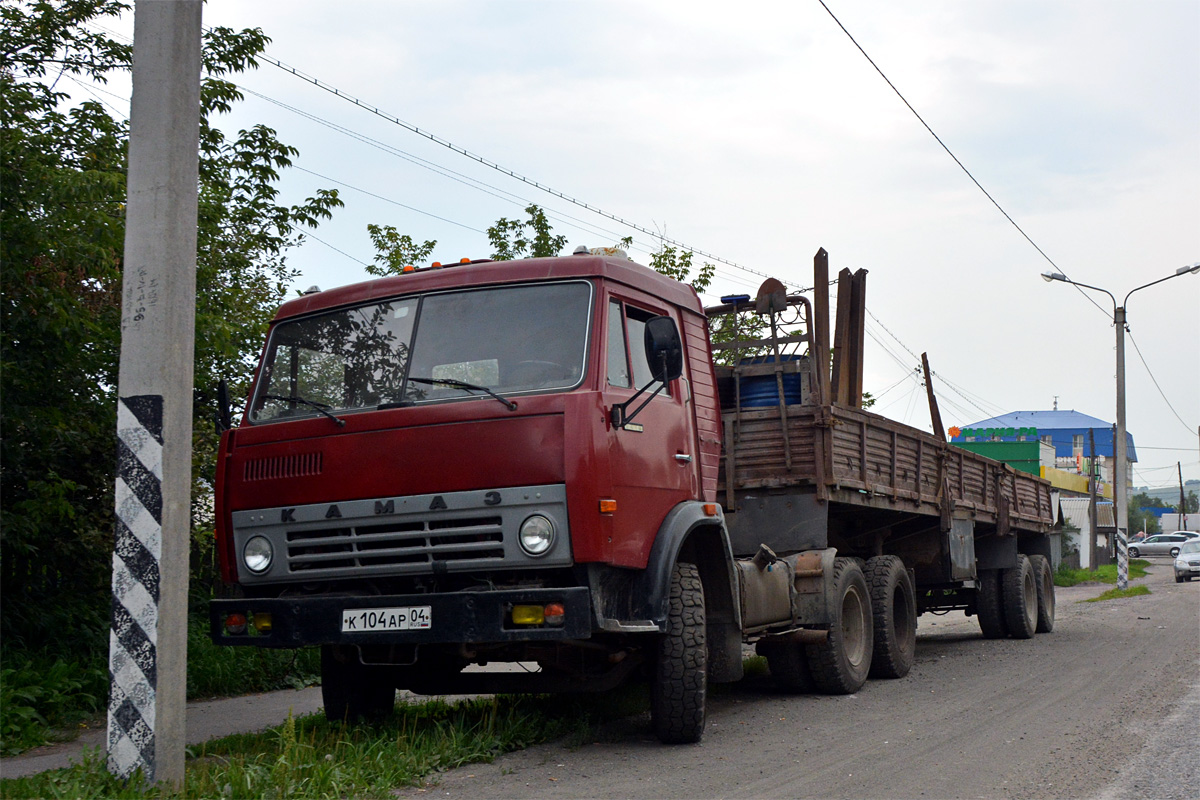 Алтай, № К 104 АР 04 — КамАЗ-5410