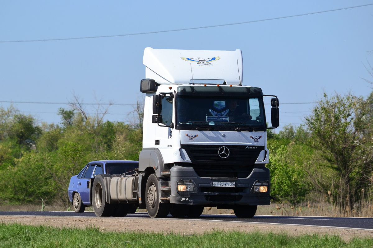 Волгоградская область, № Р 122 КУ 34 — Mercedes-Benz Axor 1840