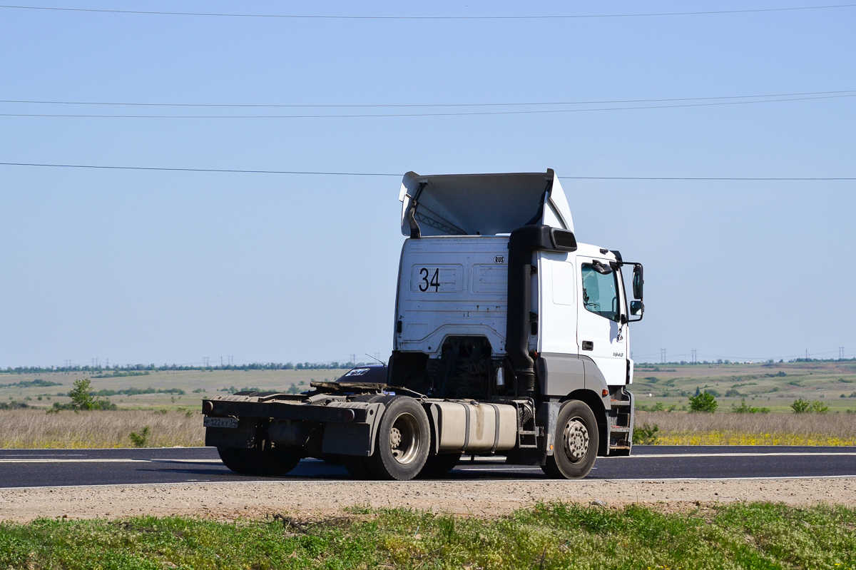 Волгоградская область, № Р 122 КУ 34 — Mercedes-Benz Axor 1840