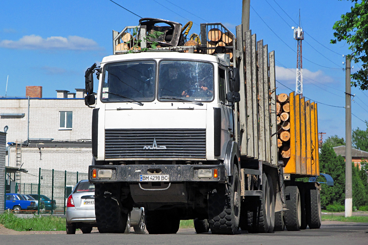 Сумская область, № ВМ 4298 ВС — МАЗ-631708