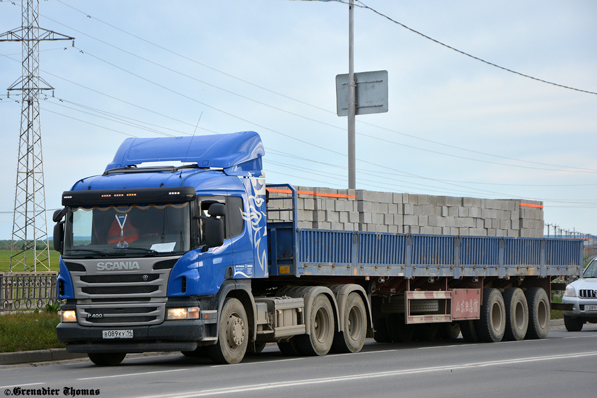 Саха (Якутия), № В 089 КУ 14 — Scania ('2011) P400