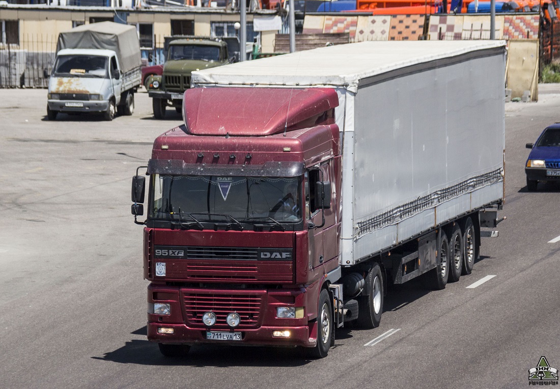 Туркестанская область, № 711 LVA 13 — DAF 95XF FT