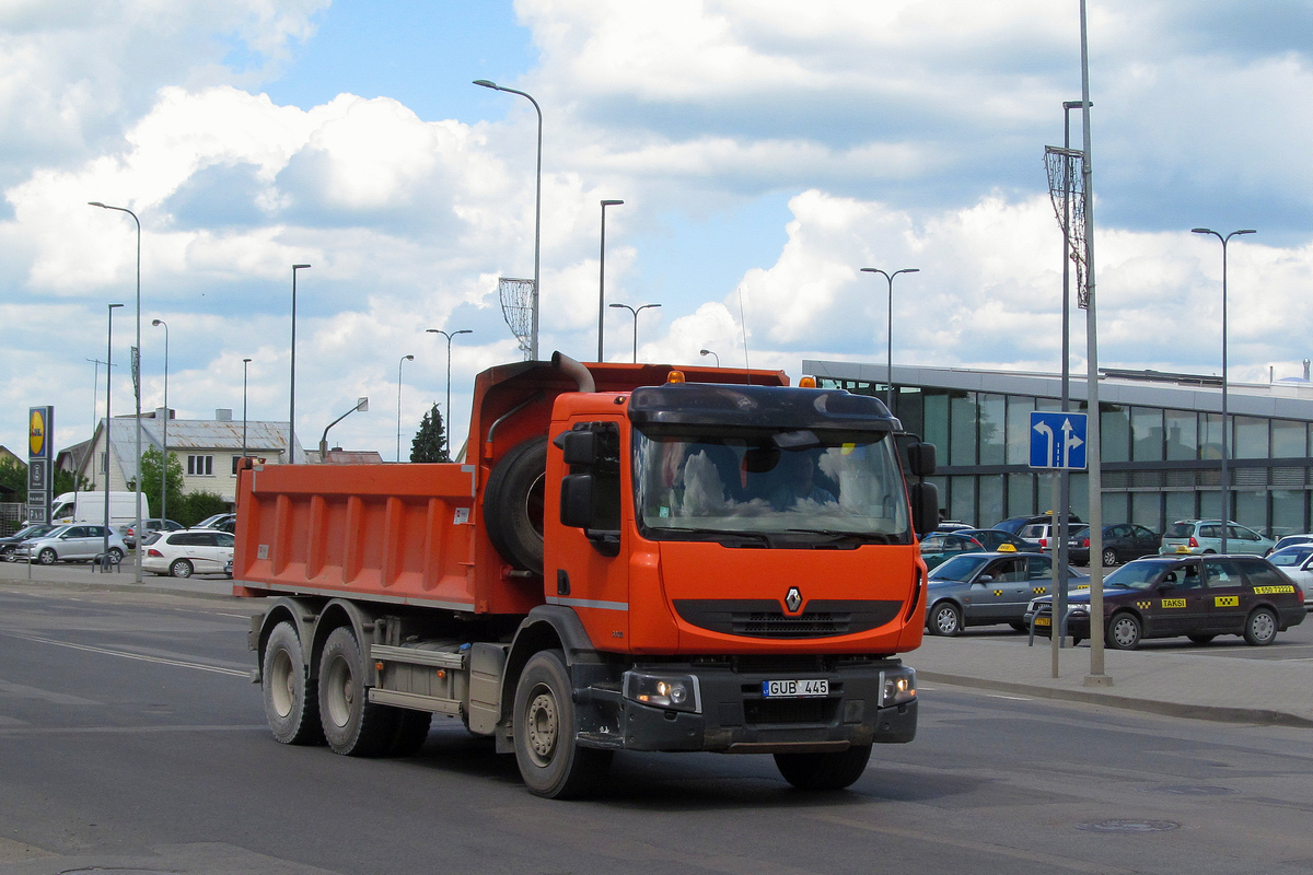 Литва, № GUB 445 — Renault Premium ('2006)