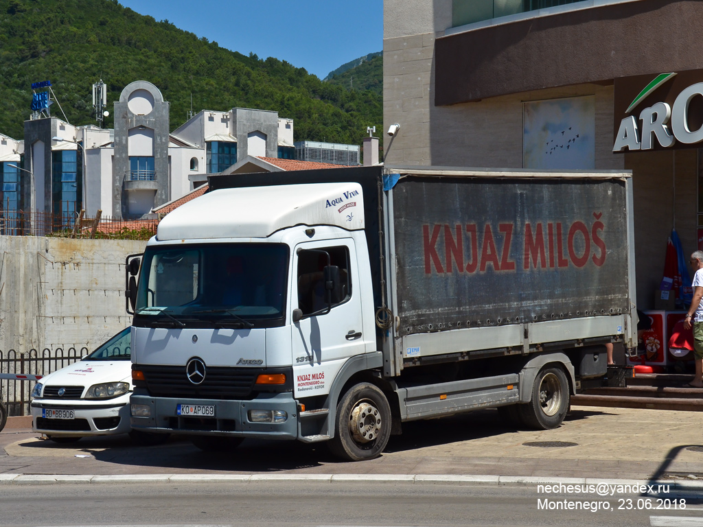 Черногория, № KO AP069 — Mercedes-Benz Atego 1318