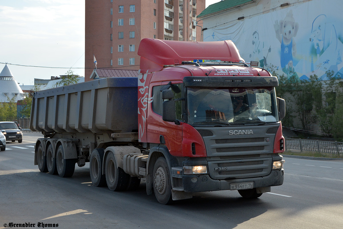 Саха (Якутия), № К 954 ЕТ 14 — Scania ('2004) P340