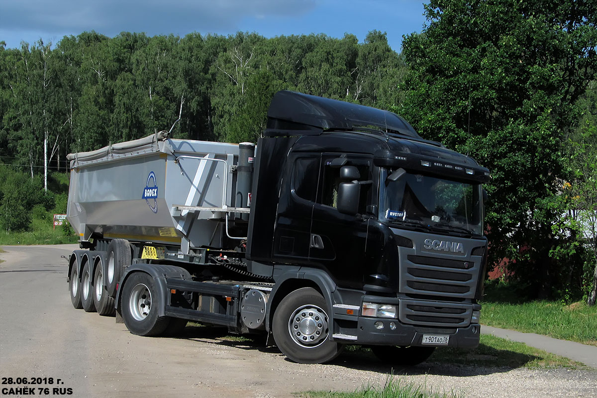 Ярославская область, № Т 901 АО 76 — Scania ('2013) G440