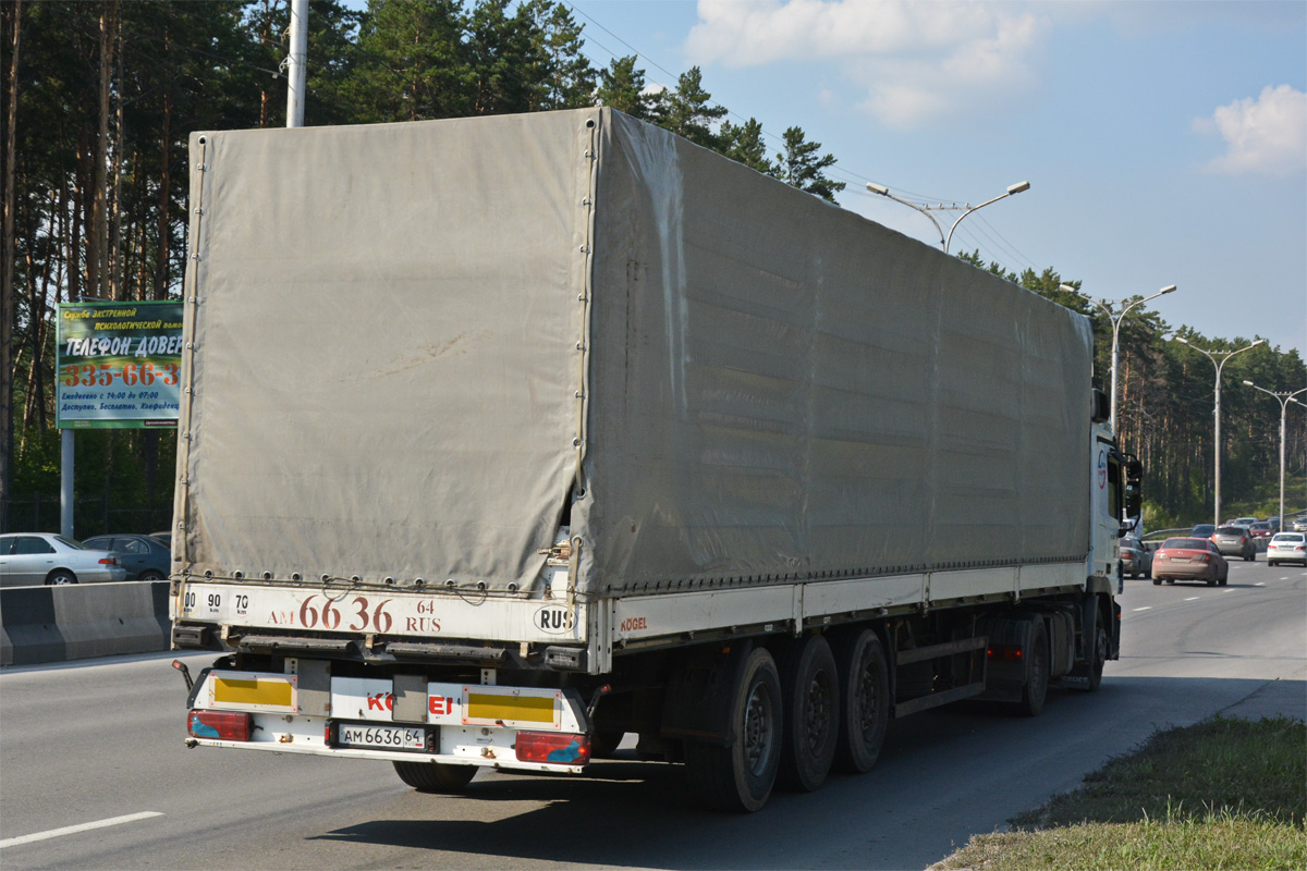 Саратовская область, № Р 027 СУ 64 — Mercedes-Benz Actros ('2003) 1841